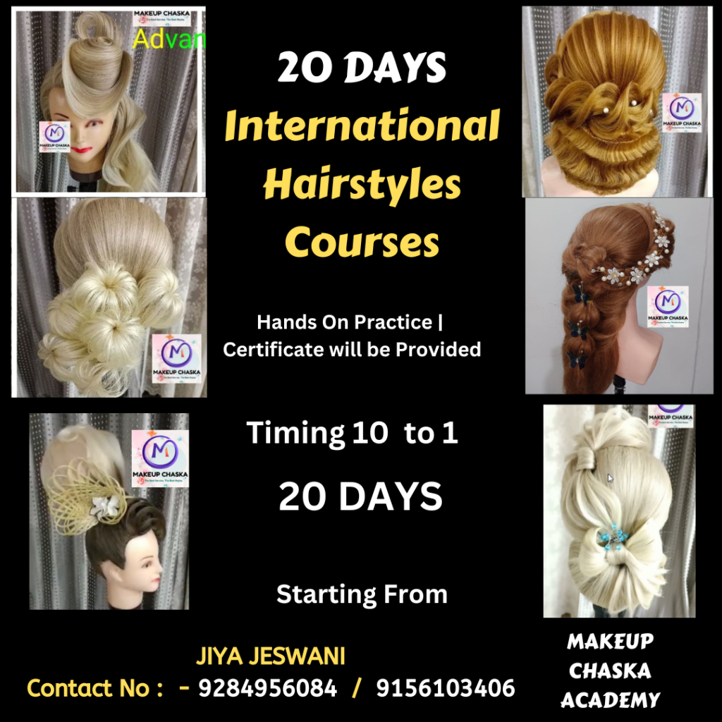 Professional Hairstyle Training in Nagpur - Level 1 & Level 2 International Courses