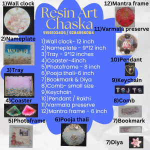 Resin Art Chaska Class Course Academy Online Institute Nagpur